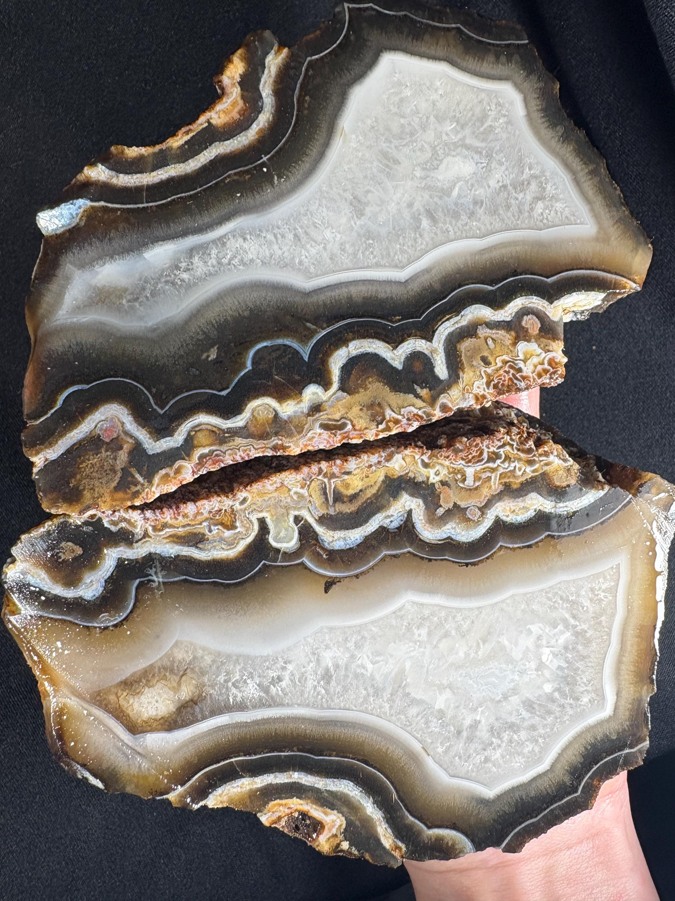 Rare Water Level Fortification Banding - Raw Turkish Onyx Style