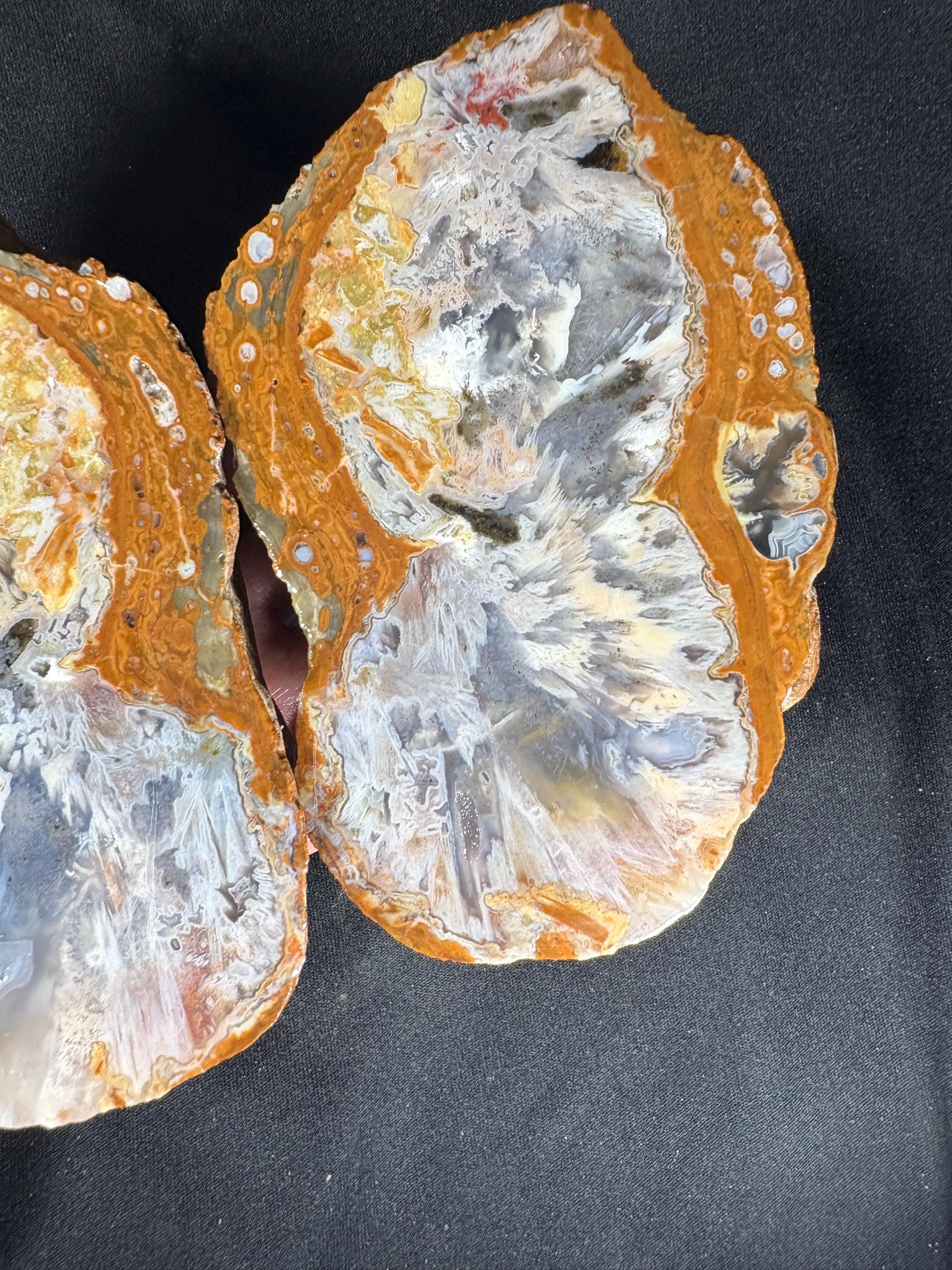 Raw Blue Gray Turkish Agate -  Grounding Collector Stone