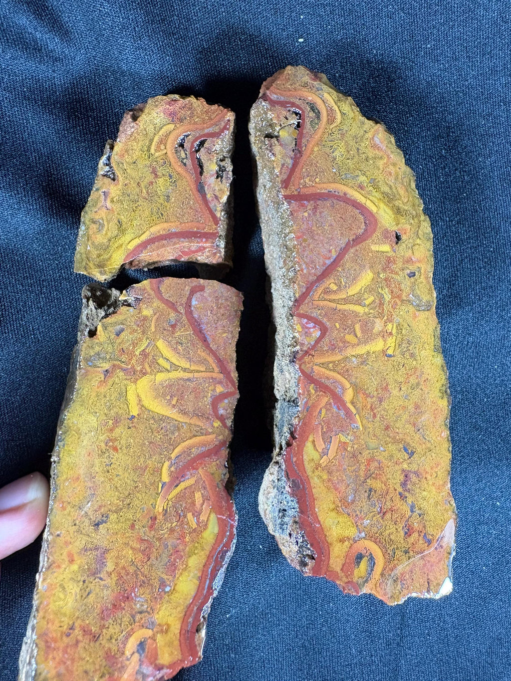 Red Almus Agate Nodule | Banded "Zebraic" Chalcedony | Tokat