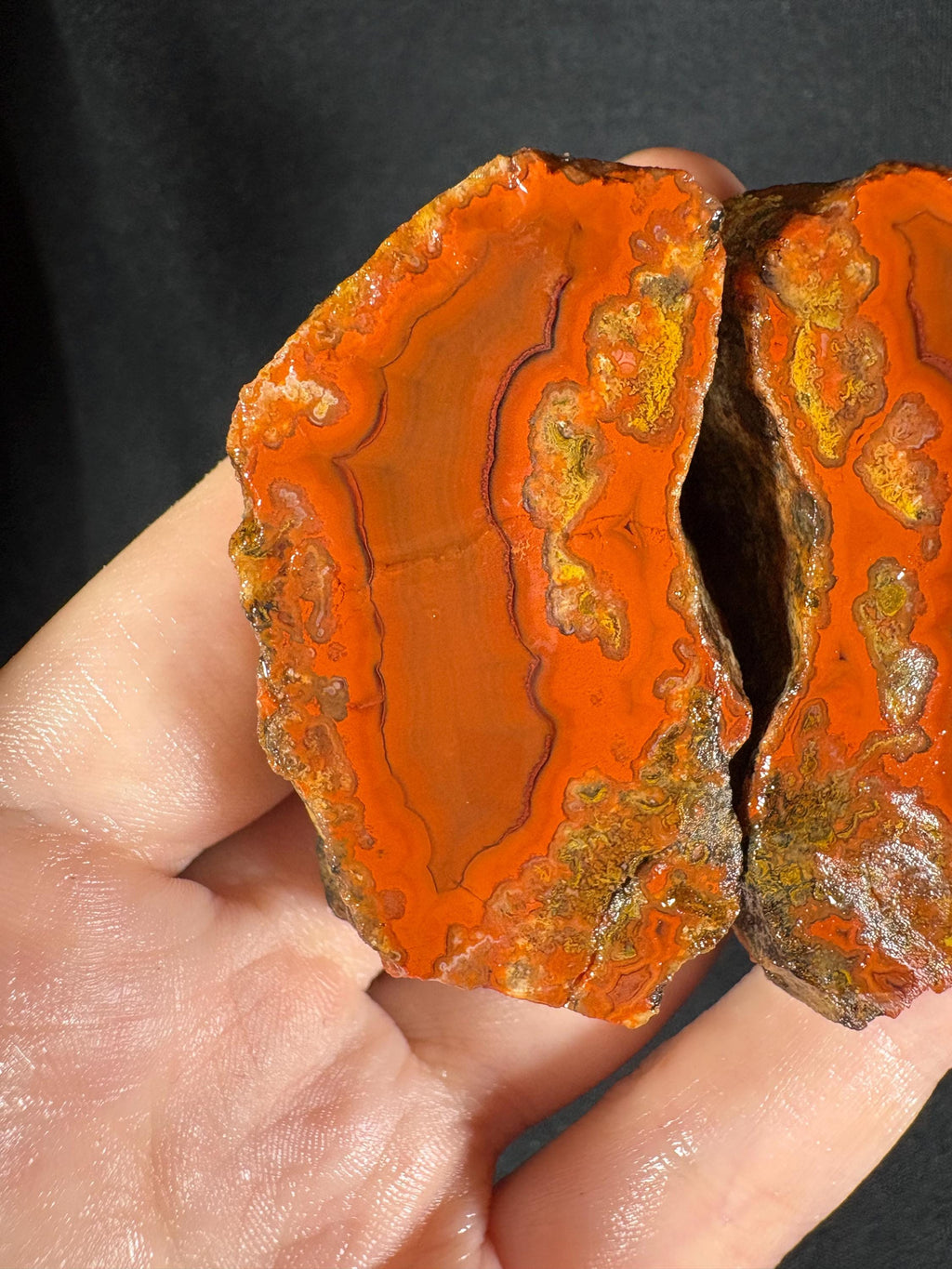 Almus Agate Pair - Authentic Tokat Specimen