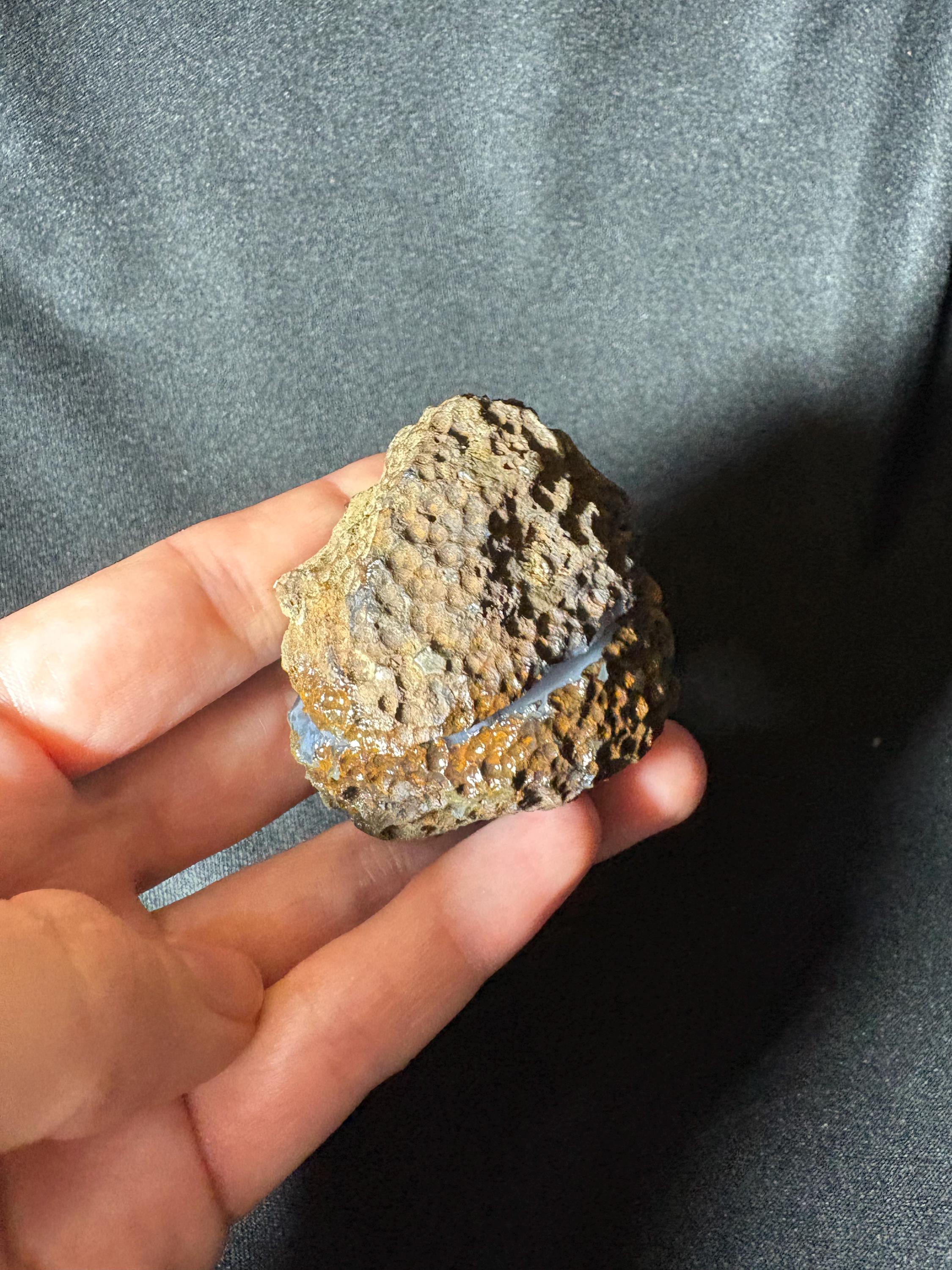 Turkish Blue Moss Agate