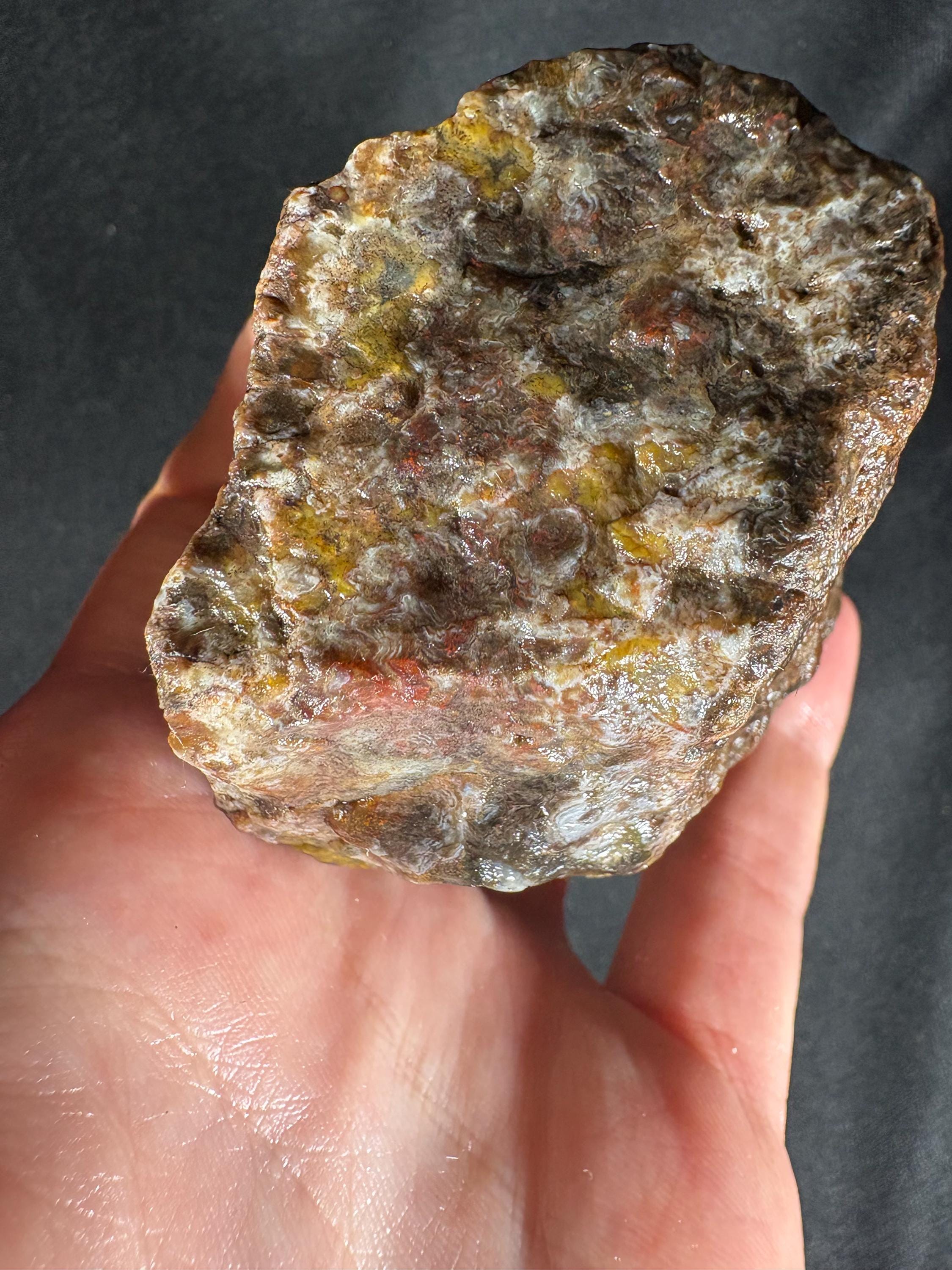 Turkish Moss Agate Pair