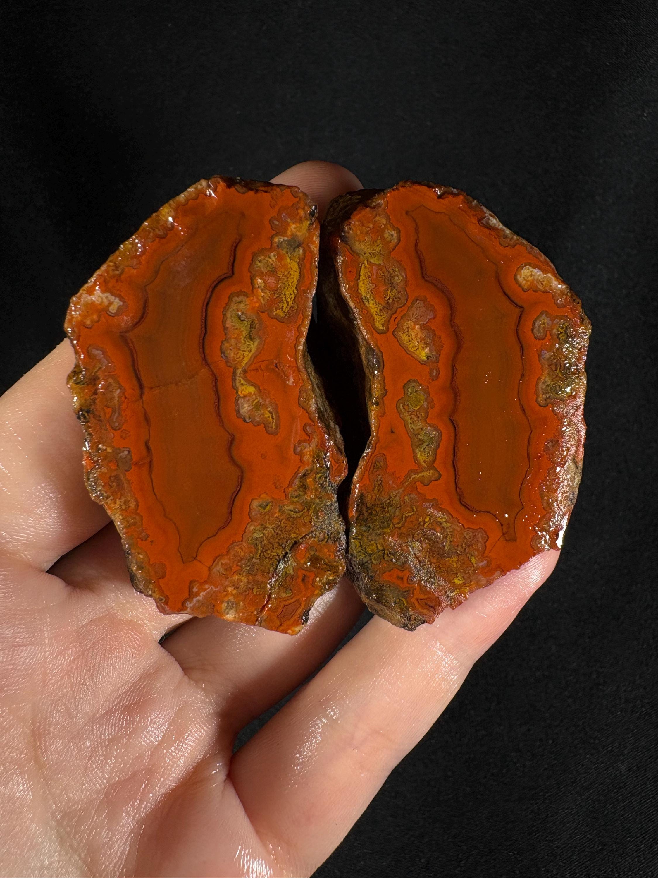 Almus Agate Pair - Authentic Tokat Specimen