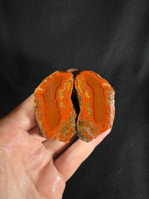 Almus Agate Pair - Authentic Tokat Specimen