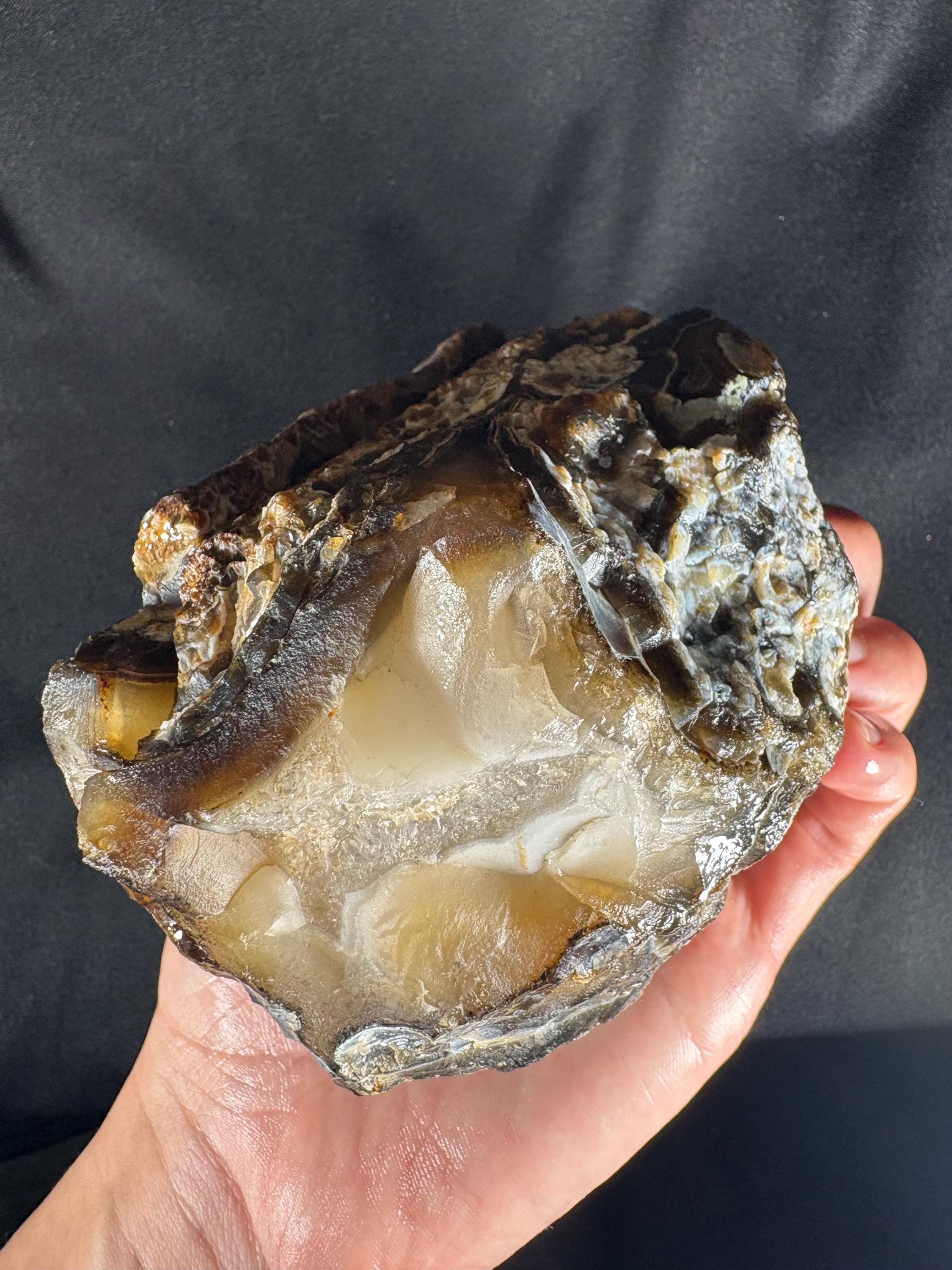 Rare Water Level Fortification Banding - Raw Turkish Onyx Style