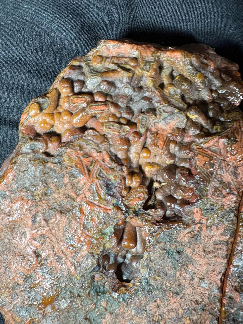 Red Sagenite Agate Pair | Rare Stick Agate Slices