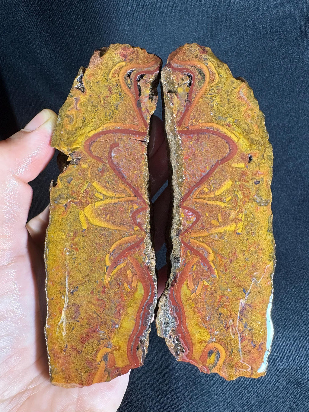 Red Almus Agate Nodule | Banded "Zebraic" Chalcedony | Tokat