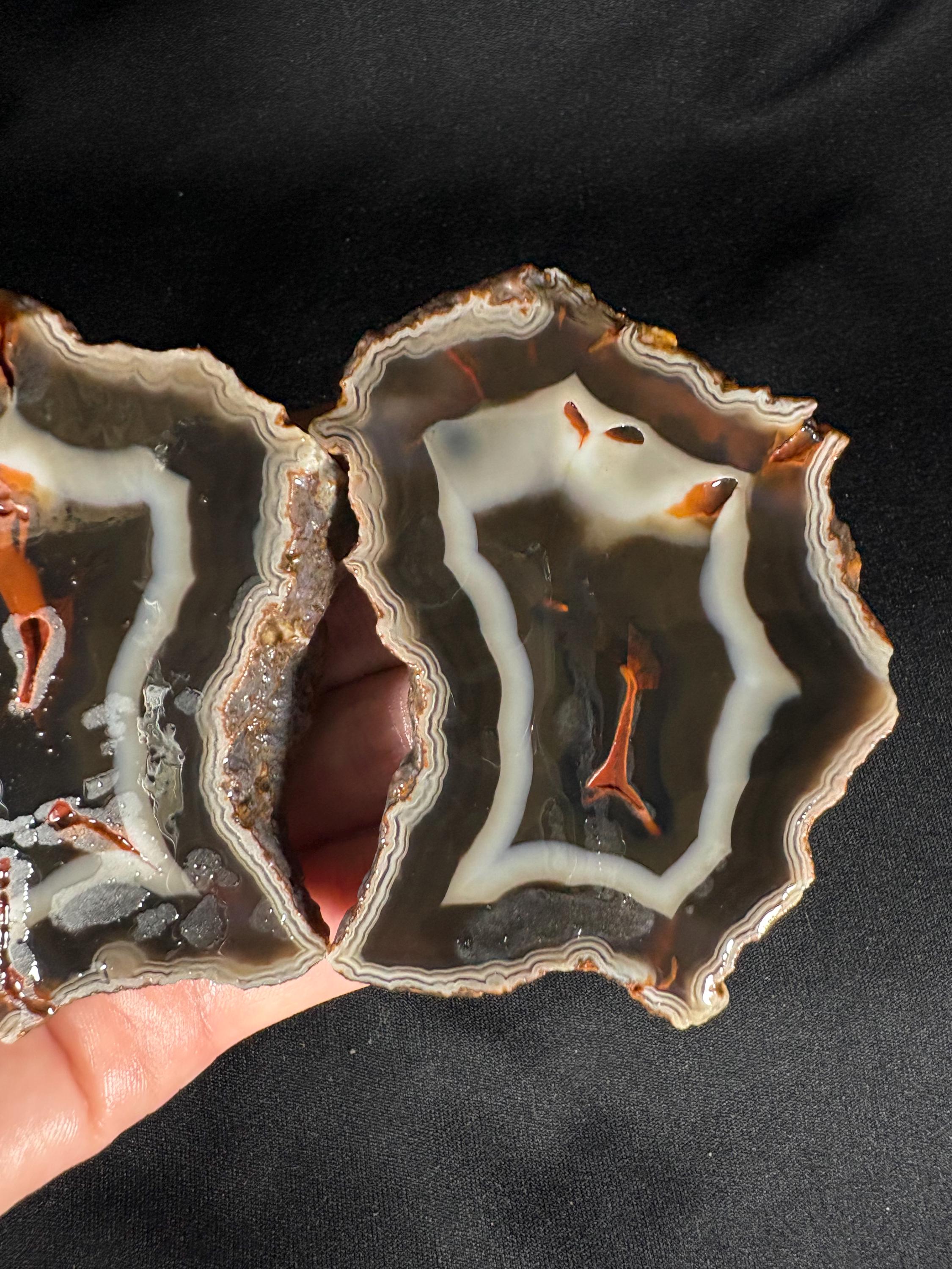 Bladed Pseudomorph Agate - Raw Barite Replacement