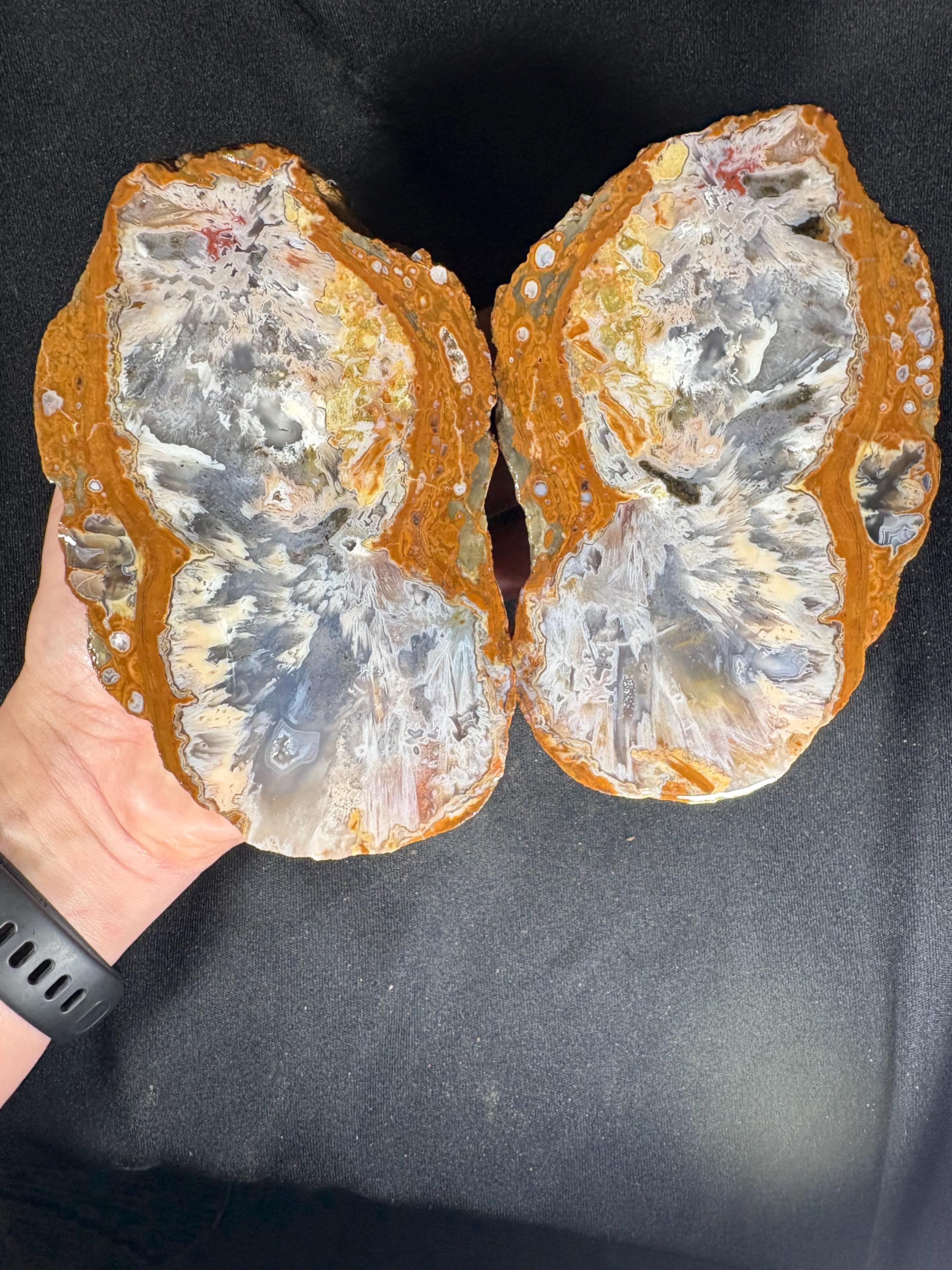 Raw Blue Gray Turkish Agate -  Grounding Collector Stone
