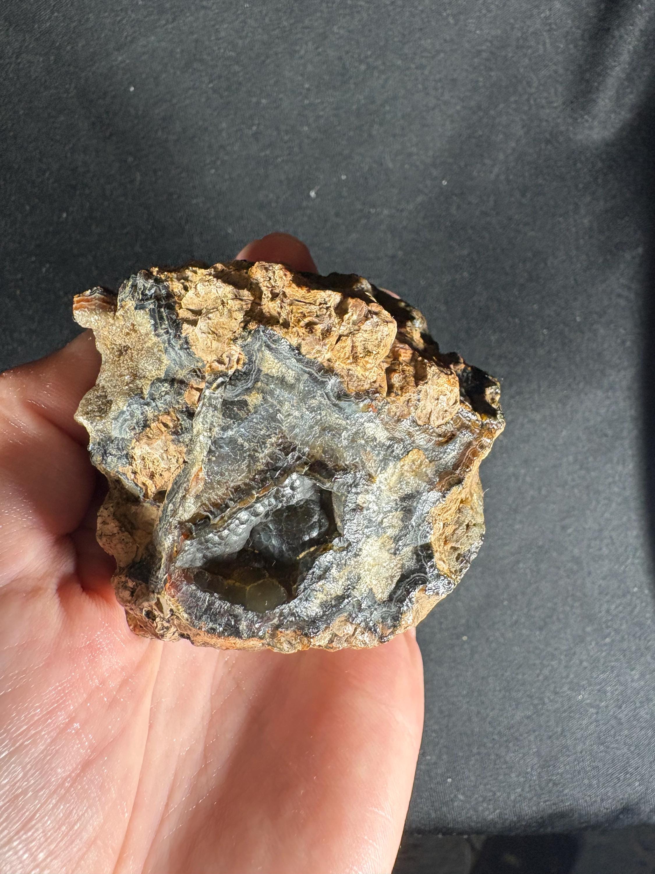 Blue Chalcedony Vein Rock - Ankara Mineral