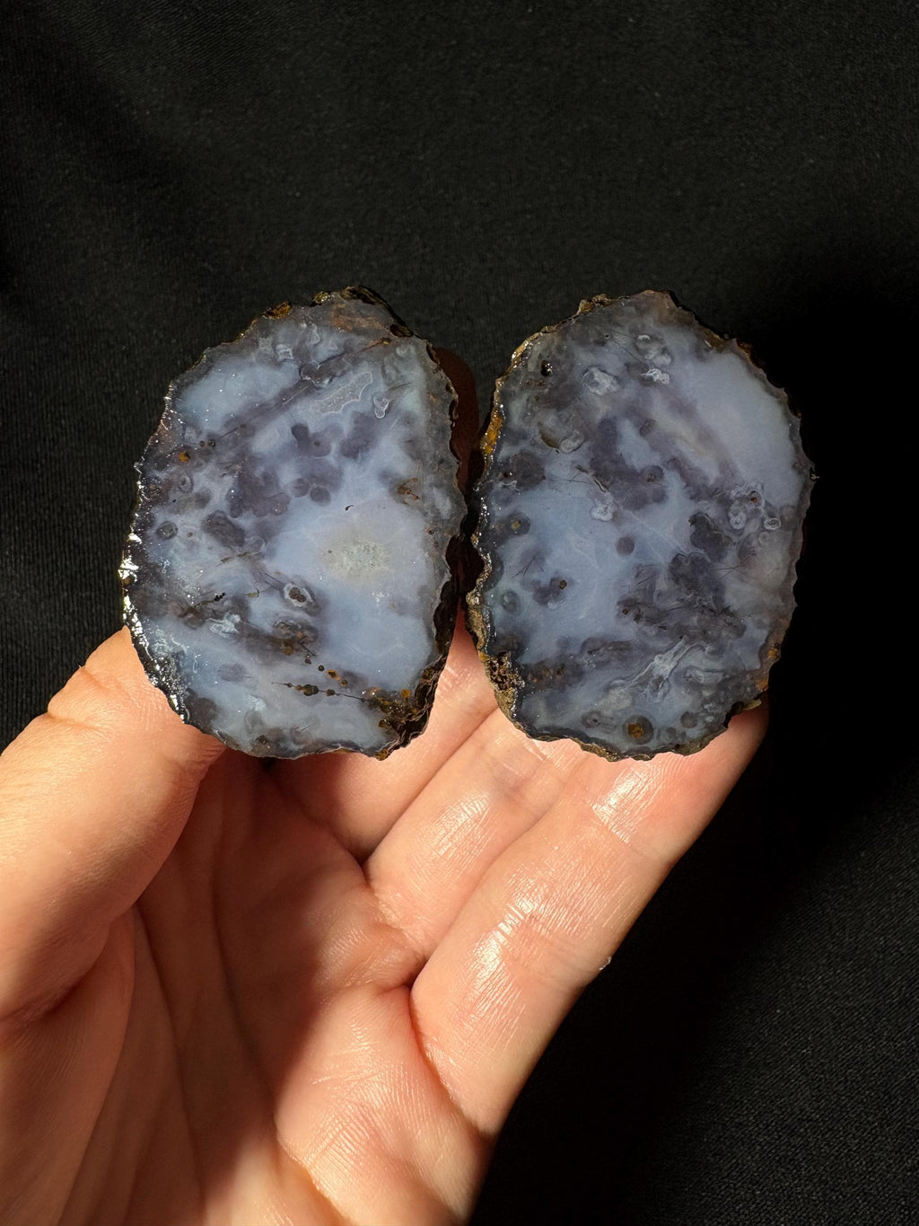 Turkish Blue Moss Agate