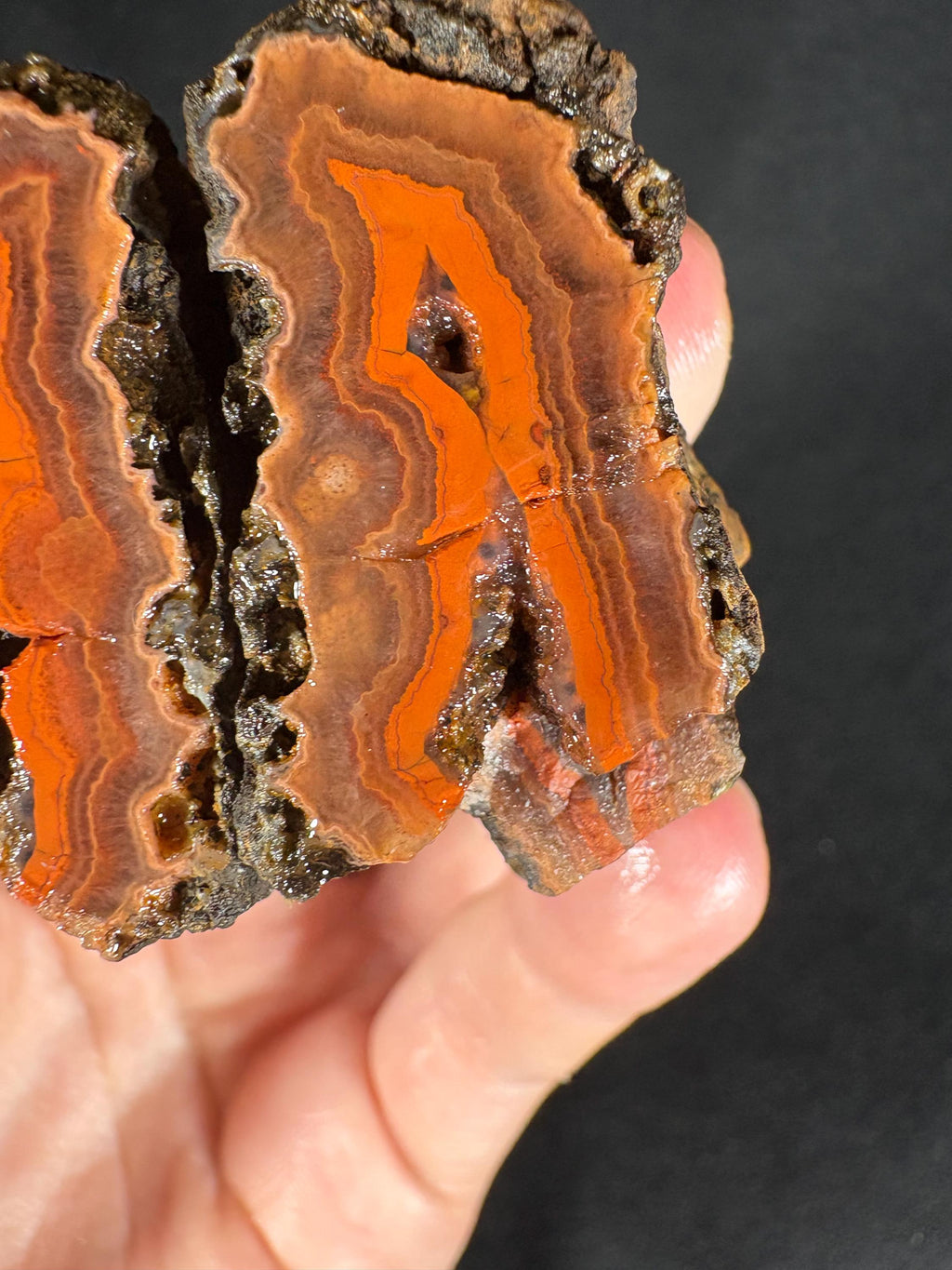 Almus Agate Pair | Tokat Red Fortification Nodule