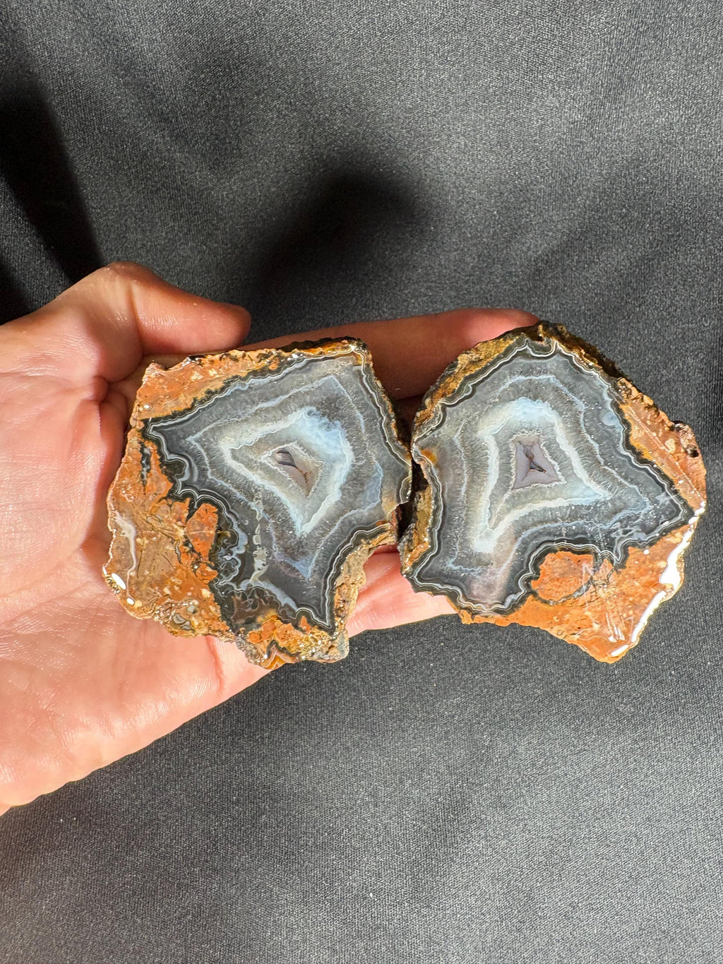 Blue Chalcedony Vein Rock - Ankara Mineral