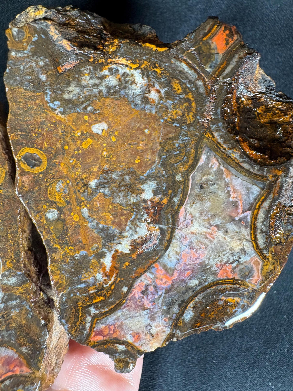Unpolished Karadeniz Forest Agate