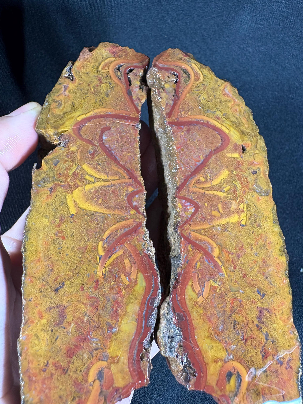 Red Almus Agate Nodule | Banded "Zebraic" Chalcedony | Tokat