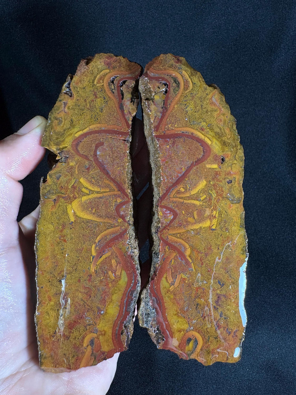 Red Almus Agate Nodule | Banded "Zebraic" Chalcedony | Tokat
