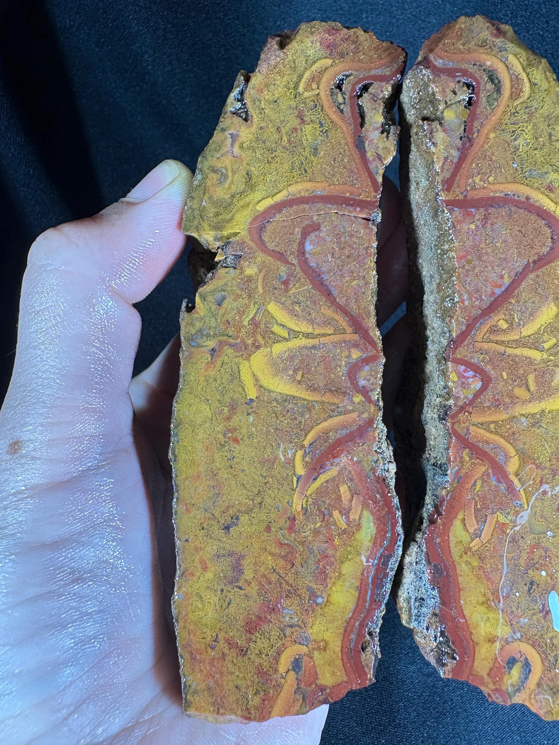 Red Almus Agate Nodule | Banded "Zebraic" Chalcedony | Tokat