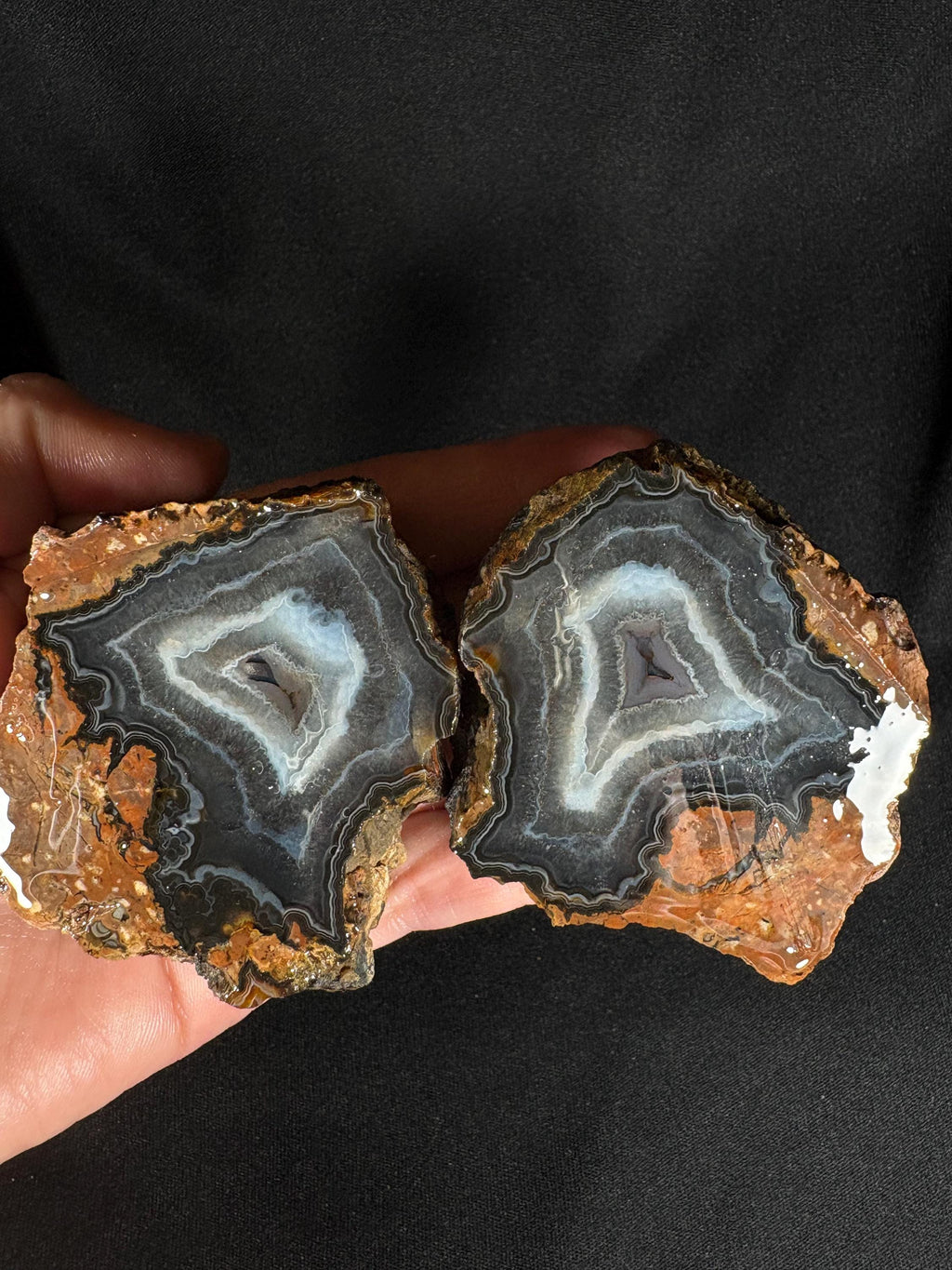Blue Chalcedony Vein Rock - Ankara Mineral