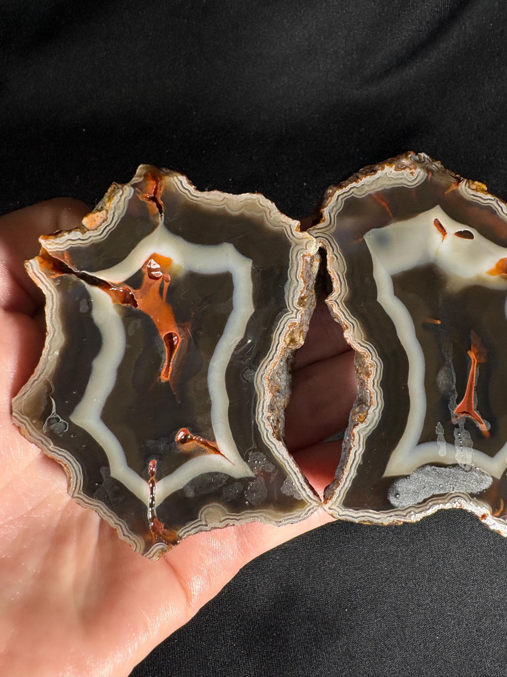 Bladed Pseudomorph Agate - Raw Barite Replacement