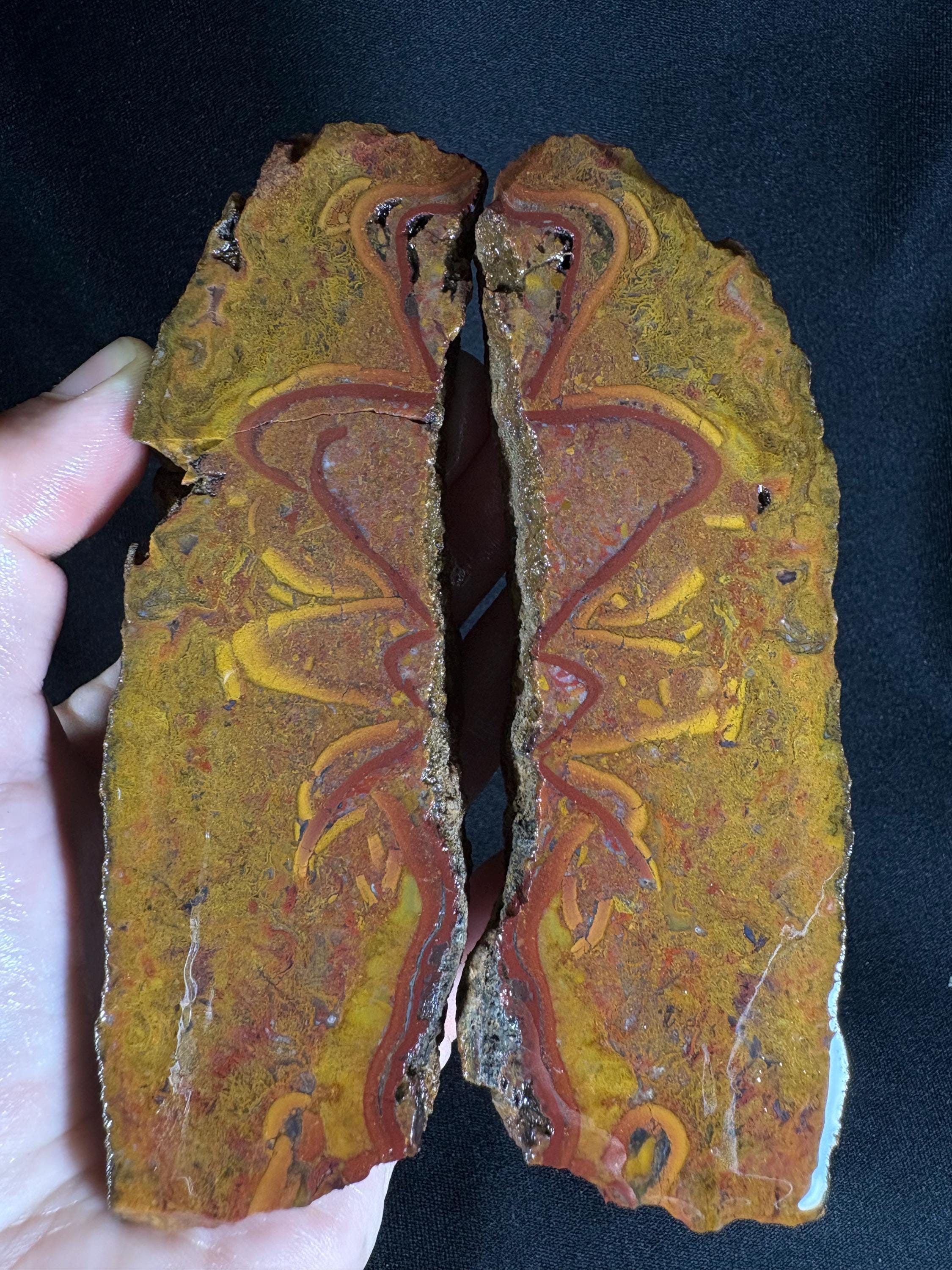 Red Almus Agate Nodule | Banded "Zebraic" Chalcedony | Tokat