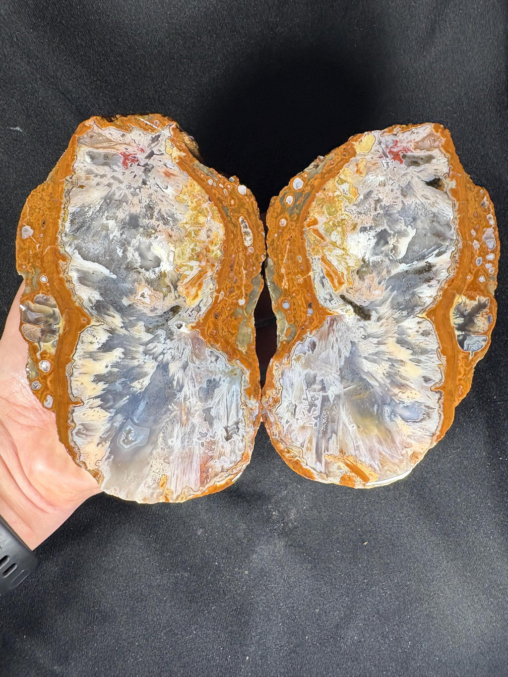 Raw Blue Gray Turkish Agate -  Grounding Collector Stone